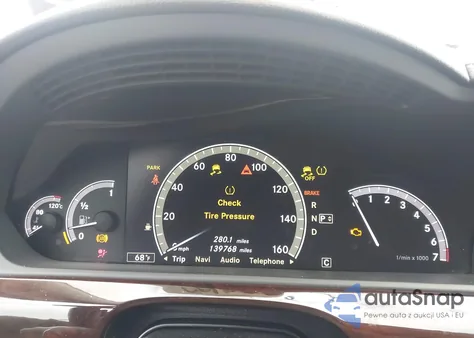 2010 Mercedes-Benz S 550 4Matic из США, поврежденный, VIN WDDNG8GB2AA321689